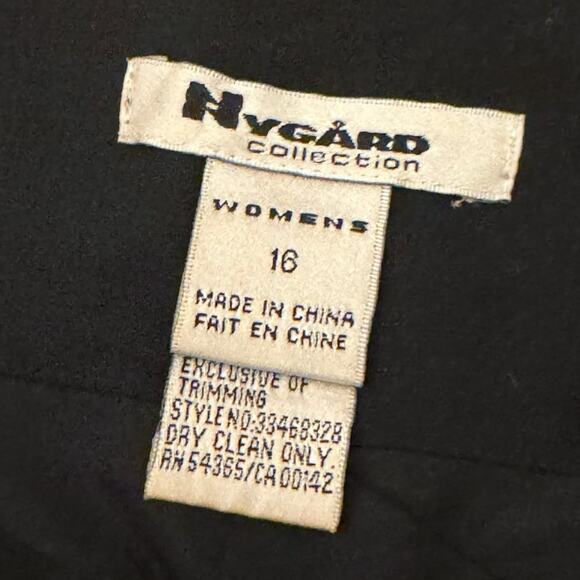 Nygard Collection VTG Multicolor Abstract Art Silk Mini Skirt Size 16 - Picture 5 of 10